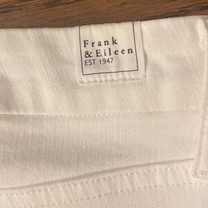 Frank & Eileen Sligo Skinny Jeans Italian Performance Denim Vintage White 29